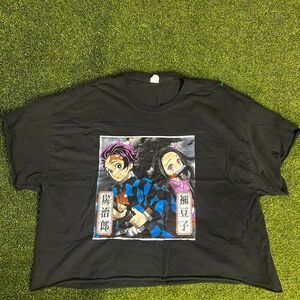 Demon-slayer Men's Black T-shirt